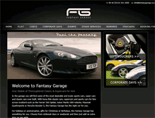 Tablet Screenshot of fantasygarage.co.uk